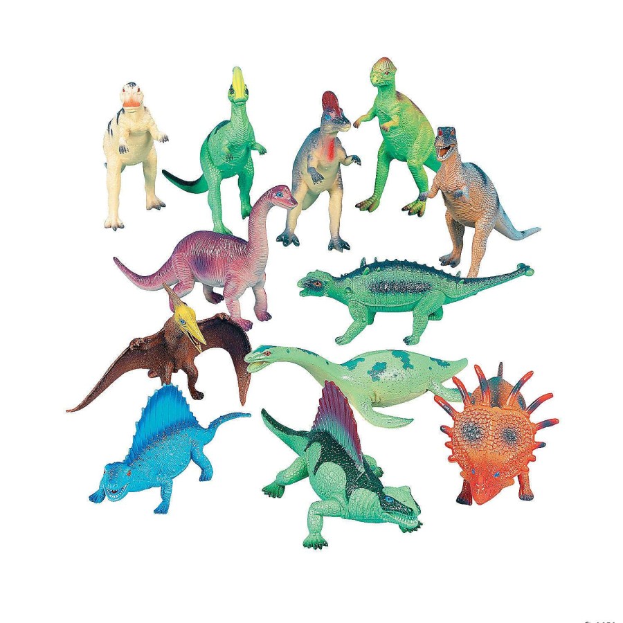 Character Toys * | New Dinosaurs 12 Pc.