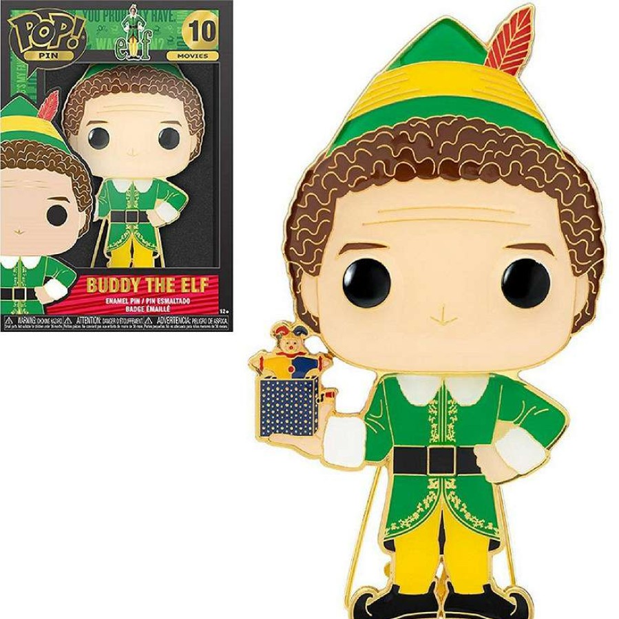 Character Toys * | Buy Funko Pop! Pin Elf Buddy