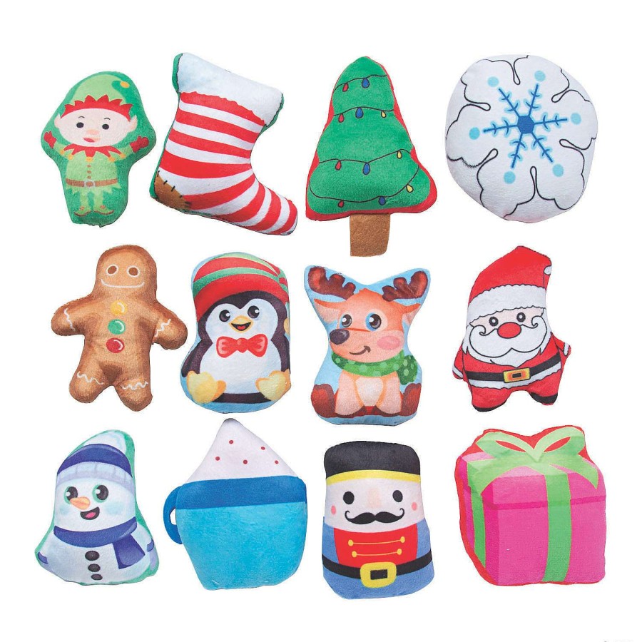 Plush Toys * | Best Pirce 12 Days Of Christmas Plush Gift Box Set 12 Pc.