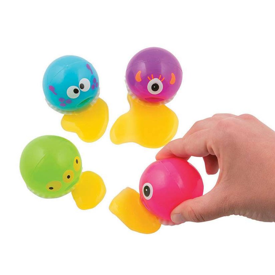 Toy Assortments * | Wholesale Slime Eating Monster Toys 12 Pc.