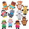 Plush Toys * | Best Deal Bulk Religious Christmas Plush Character Assortment Kit 150 Pc.