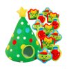 Plush Toys * | Flash Sale Christmas Tree With Plush Peekaboo Figures 13 Pc.