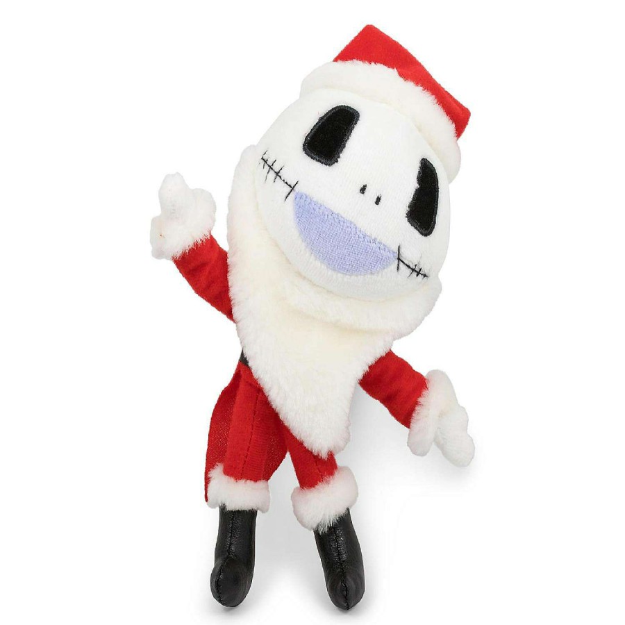 Plush Toys * | Cheapest Nightmare Before Christmas 5-Inch Santa Jack Skellington Plush