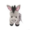 Plush Toys * | Budget Legend Of The Christmas Stuffed Donkey With Card 12 Pc.