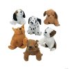 Plush Toys * | Best Sale Sitting Stuffed Dogs 12 Pc.