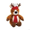 Plush Toys * | Best Deal Christmas Stuffed Reindeer Teddy Bear