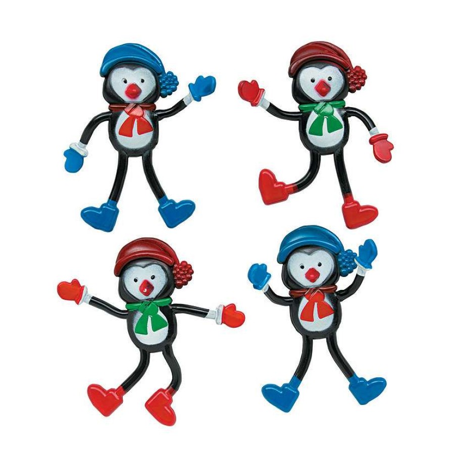 Character Toys * | Buy Penguin Bendables 24 Pc.