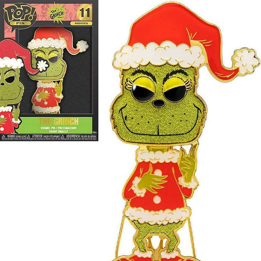 Character Toys * | Budget Funko Pop! Pin The Grinch