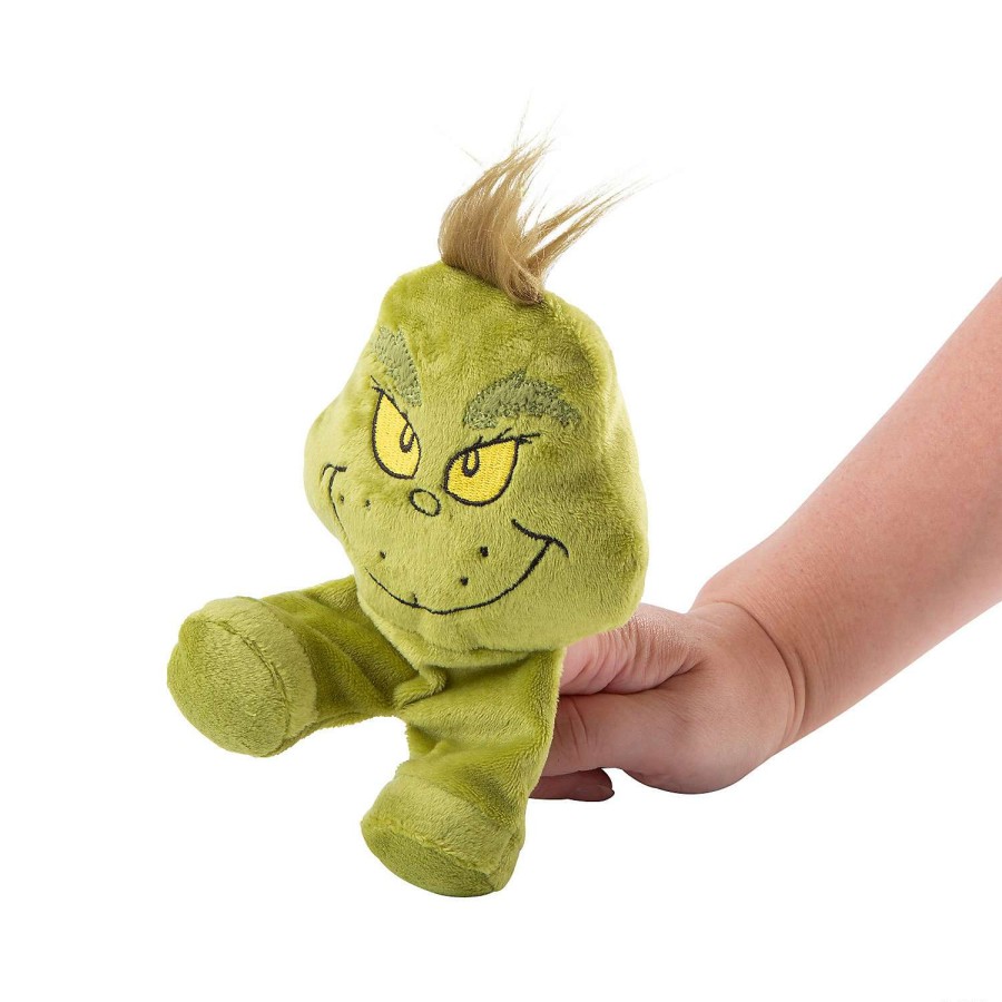 Plush Toys * | Best Sale Stuffed Dr. Seuss Walking Grinch Puppets 12 Pc.