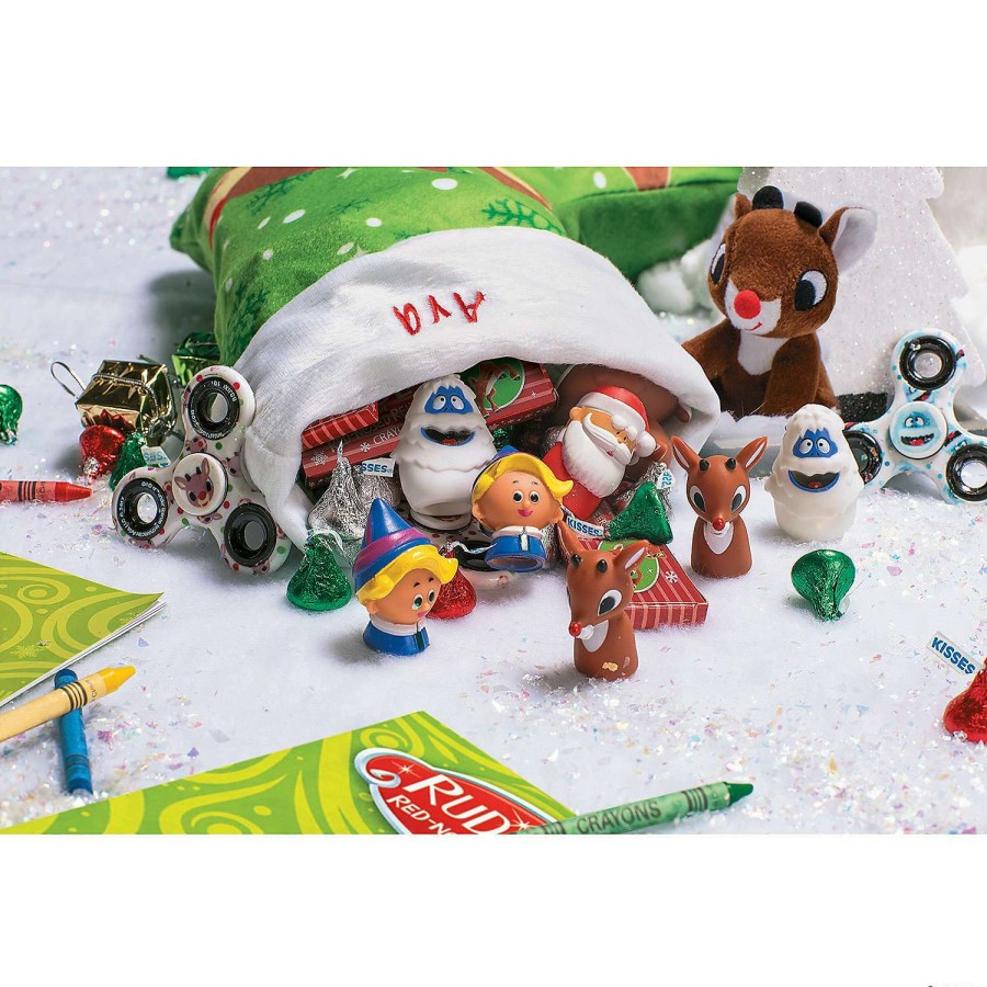 Character Toys * | Cheap Rudolph The Red-Nosed Reindeer Bendables 12 Pc.