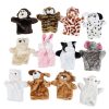 Plush Toys * | Flash Sale Hand Puppet Wild & Farm Stuffed Animals 12 Pc.