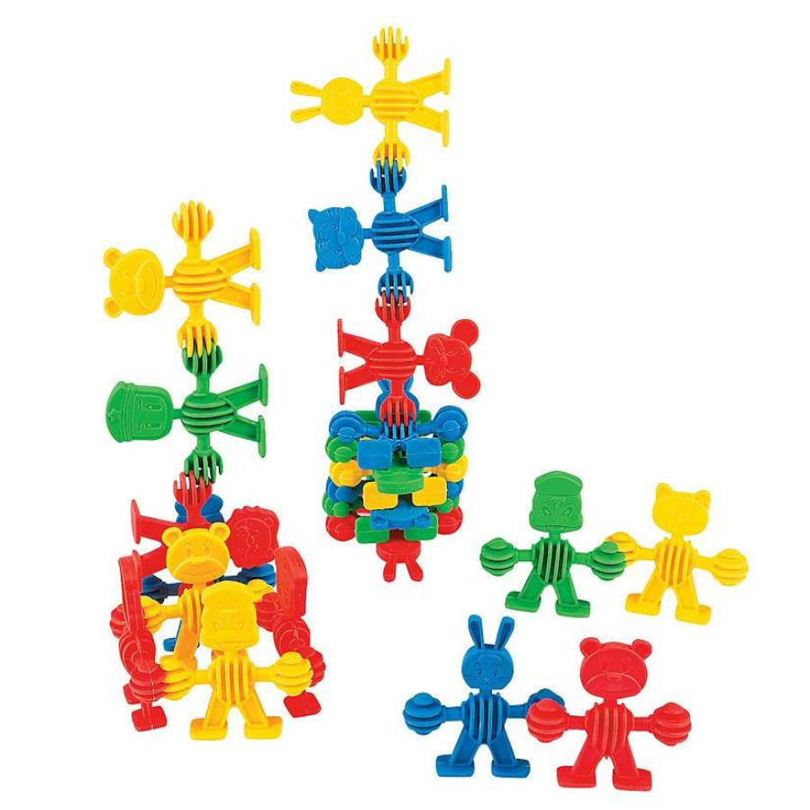 Character Toys * | Brand New Connecting Character Shapes Educational Toys 50 Pc.