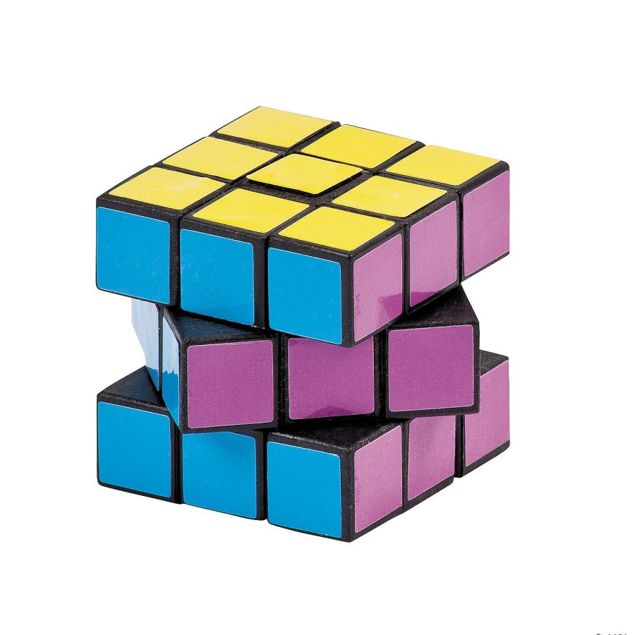 Toy Assortments * | Flash Sale Bright Mini Puzzle Cubes 12 Pc.