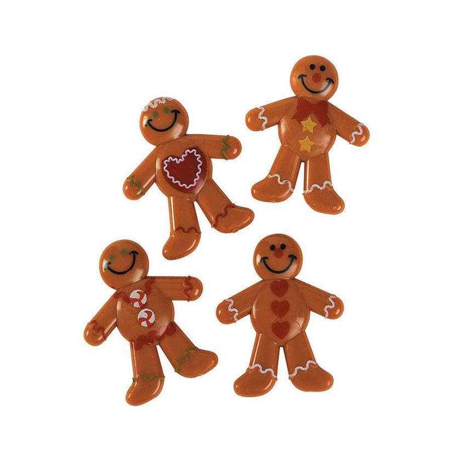 Character Toys * | Cheapest Mini Gingerbread Men 48 Pc.