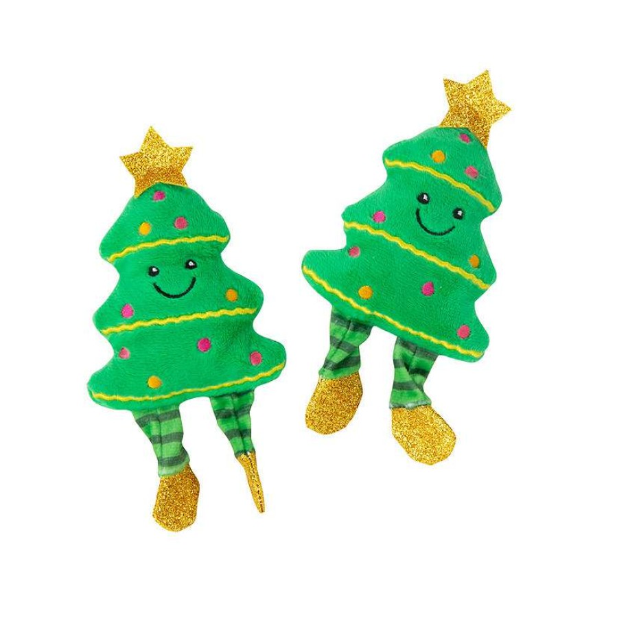 Plush Toys * | Hot Sale Christmas Tree Plush Toy With Dangle Legs 12 Pc.