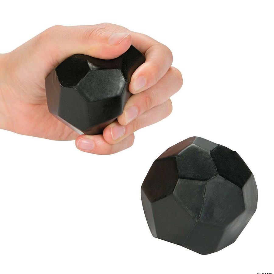 Stress Balls & Toys * | Best Reviews Of Lump Of Coal Stress Balls 12 Pc.