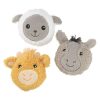 Plush Toys * | Cheap Mini Round Stuffed Nativity Animals 12 Pc.