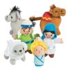 Plush Toys * | Best Sale Mini Nativity Plush Character Set