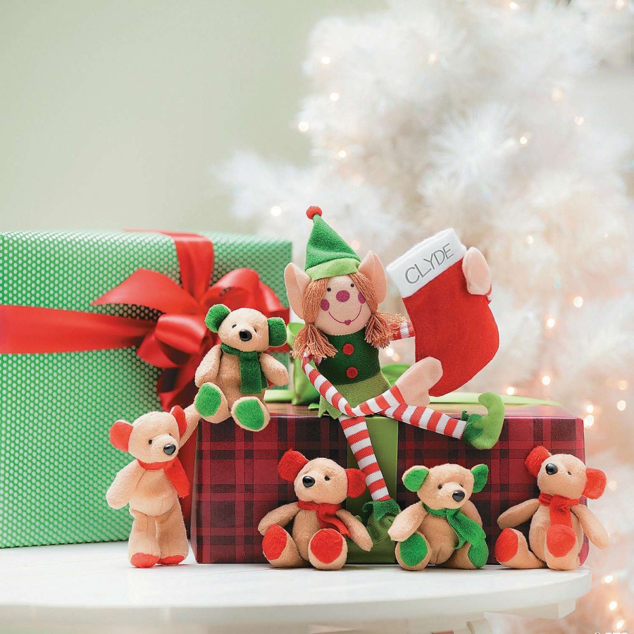 Plush Toys * | Wholesale Long Arm Stuffed Elves 12 Pc.