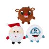 Plush Toys * | Hot Sale Rudolph The Red-Nosed Reindeer Bumble & Santa Stuffed Characters 12 Pc.