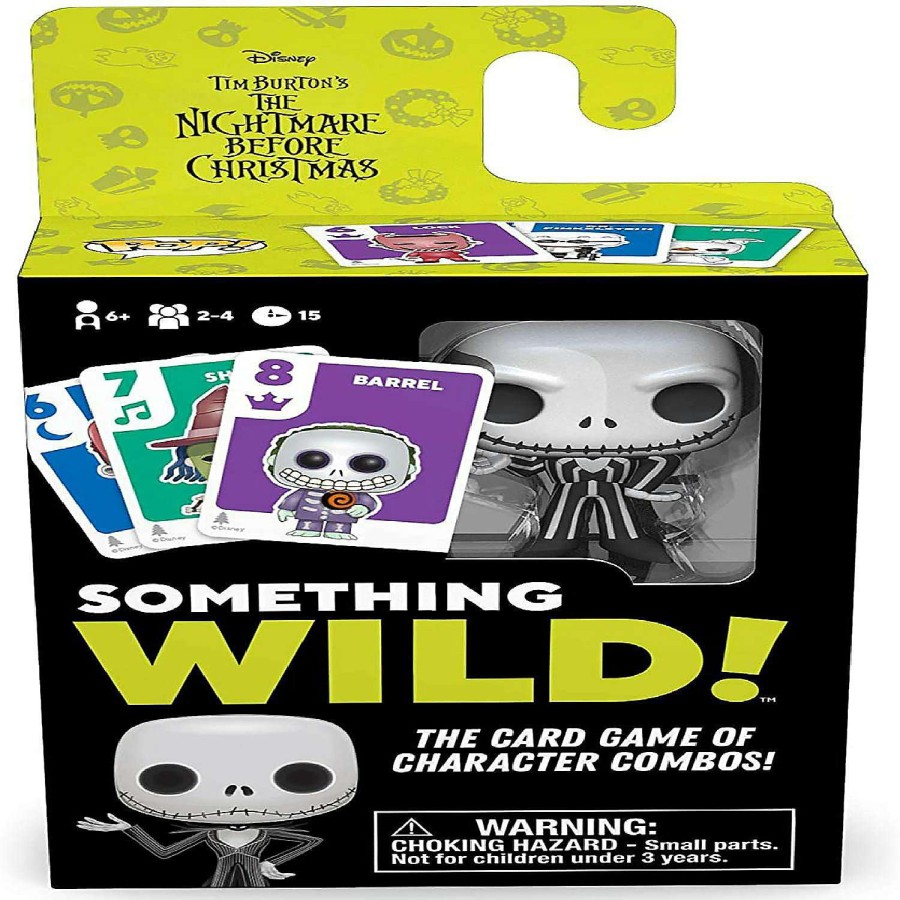 Character Toys * | New Nightmare Before Christmas Something Wild! Jack Skellington Card Game