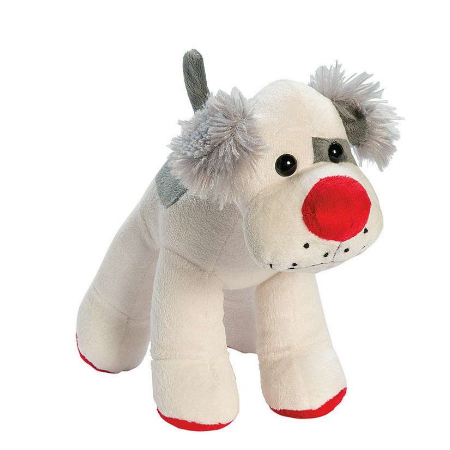 Plush Toys * | New Red-Nosed Stuffed Dog