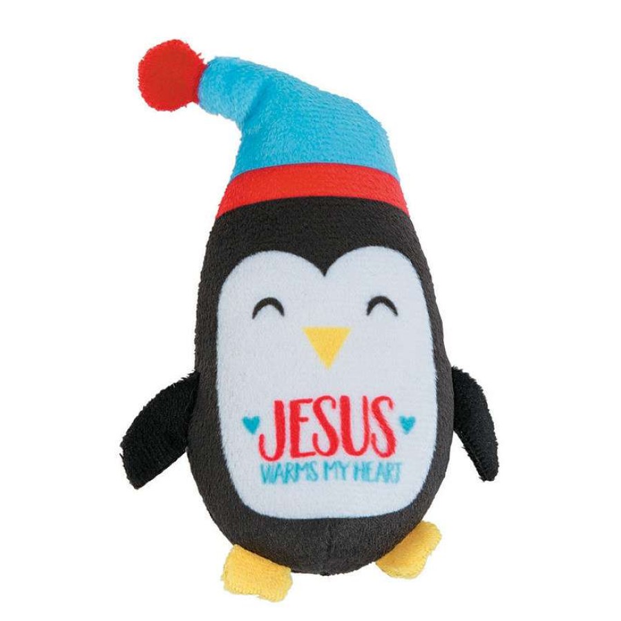 Plush Toys * | Hot Sale Religious Black Stuffed Penguins 12 Pc.