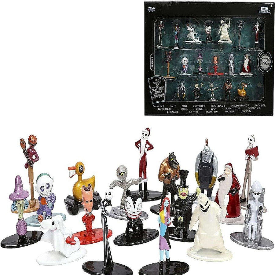 Character Toys * | Best Reviews Of Nightmare Before Christmas Nano Metalfigs 18 Pack 1.65 Inch Die-Cast Figures