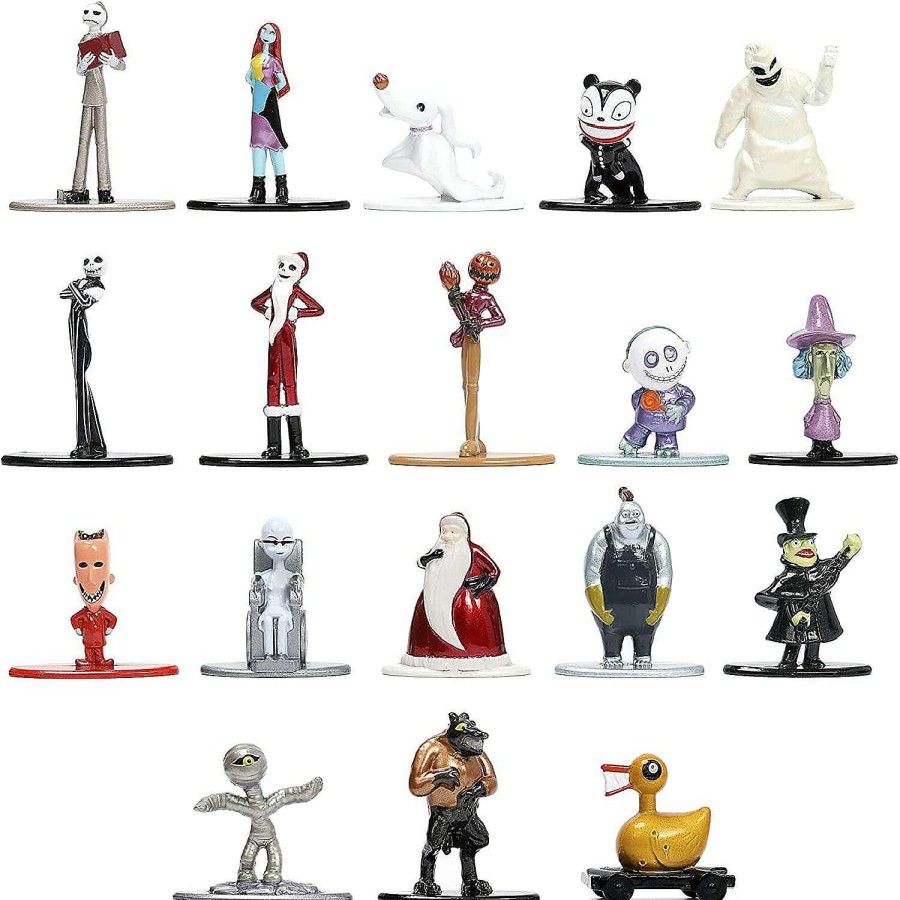 Character Toys * | Best Reviews Of Nightmare Before Christmas Nano Metalfigs 18 Pack 1.65 Inch Die-Cast Figures