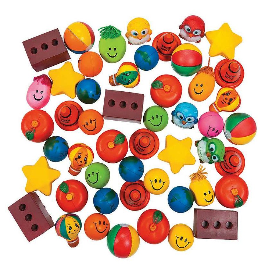 Stress Balls & Toys * | Best Pirce Stress Toy Assortment 50 Pc.