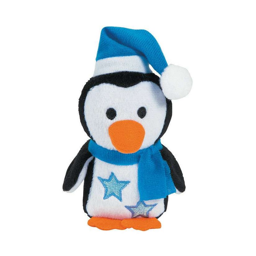 Plush Toys * | Best Deal Winter Stuffed Penguins 12 Pc.