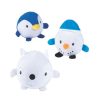 Plush Toys * | Discount Stuffed Round Winter Snow Characters 12 Pc.