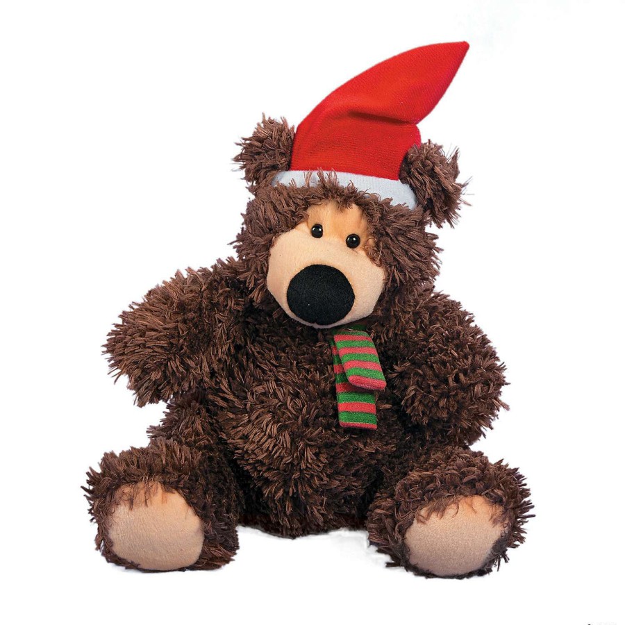 Plush Toys * | Hot Sale Brown Christmas Stuffed Bear