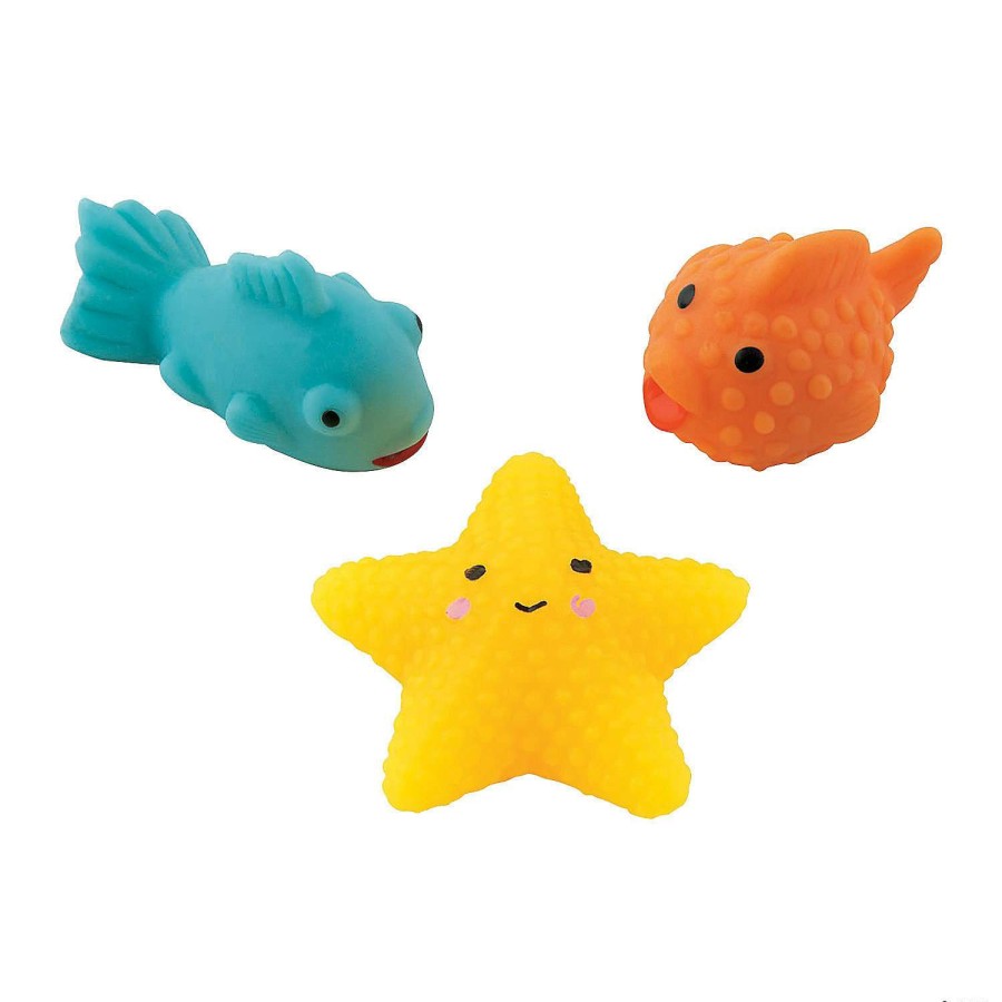 Rubber Duckies * | Promo Fish Mochi Squishies 12 Pc.