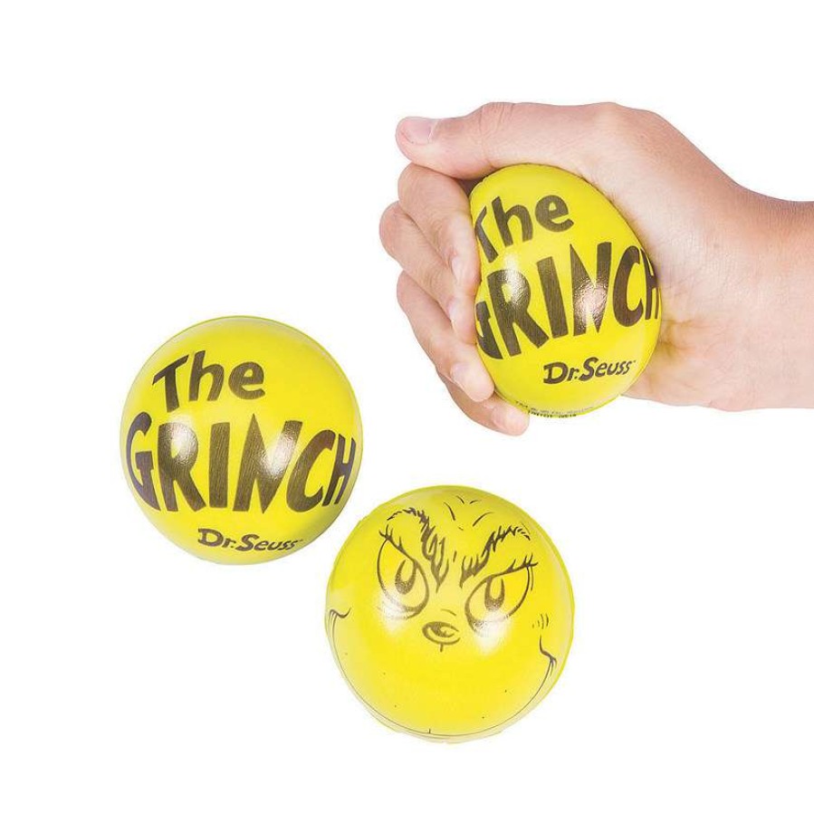 Stress Balls & Toys * | Coupon Dr. Seuss The Grinch Stress Balls 12 Pc.